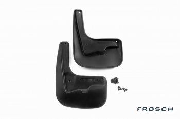2 399 р. Передние брызговики Frosch Peugeot 208 1 (2012-2019). Увеличить фотографию 1