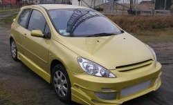 24 499 р. Передний бампер Rieger Peugeot 307 универсал дорестайлинг (2001-2005). Увеличить фотографию 1