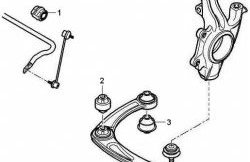 379 р. Полиуретановая втулка стабилизатора передней подвески Точка Опоры (21 мм) Peugeot 307 универсал рестайлинг (2005-2008). Увеличить фотографию 2
