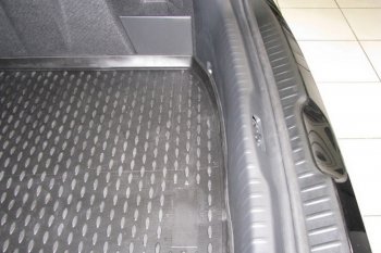 2 679 р. Коврик в багажник (полиуретан, серый) Element  Peugeot 308  T7 (2007-2014). Увеличить фотографию 2
