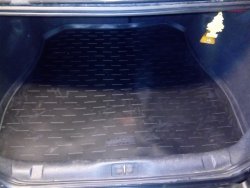 1 129 р. Коврик в багажник SD Aileron Peugeot 406 8B седан дорестайлинг (1995-1999). Увеличить фотографию 1