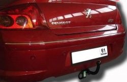 5 299 р. Фаркоп Лидер Плюс Peugeot 407 седан (2004-2010) (Без электропакета). Увеличить фотографию 1