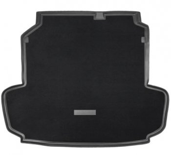 2 899 р. Комбинированый коврик багажника Unidec  Peugeot 408 (2010-2022) (Черный). Увеличить фотографию 1