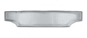 1 189 р. Коврик салонный Noplast (3 ряд)  Peugeot 5008  T87 (2017-2020) (Серый). Увеличить фотографию 1