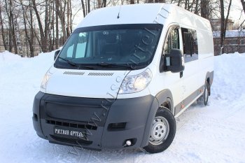 4 899 р. Решётка радиатора RA (зимний вариант, 250 кузов, заготовка) Peugeot Boxer 250 (2006-2014) (Поверхность глянец (под окраску), Неокрашенная). Увеличить фотографию 3