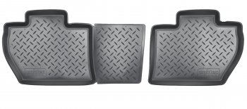 799 р. Коврики салона Norplast Unidec (задние) Peugeot Partner Tepee (2015-2018) (черные). Увеличить фотографию 1