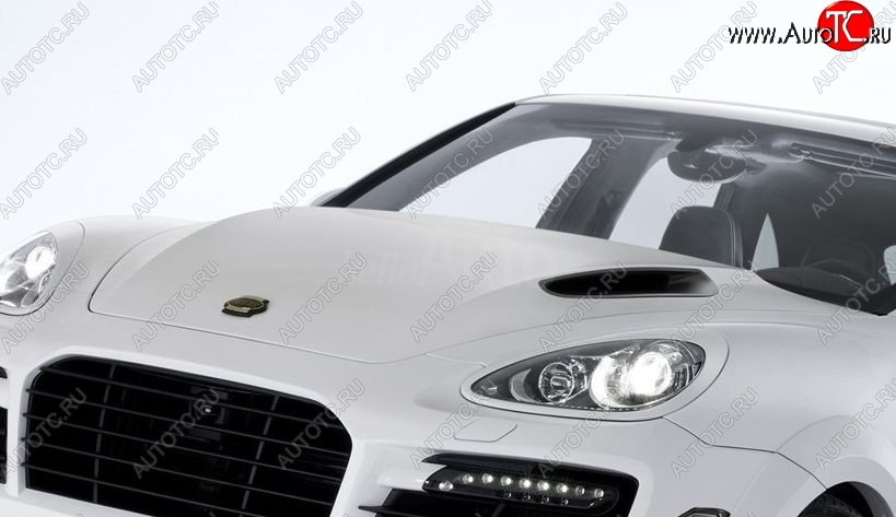 42 299 р. Пластиковый капот TECHART MAGNUM  Porsche Cayenne  958 (2010-2014) (Неокрашенный)