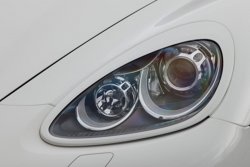 2 749 р. Реснички на фары TECHART  Porsche Cayenne  958 (2010-2014) (Неокрашенные). Увеличить фотографию 2