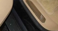22 699 р. Накладки на порожки автомобиля СТ Porsche Cayenne 958 (2010-2014). Увеличить фотографию 2