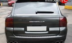 7 349 р. Накладка Gemballa на задний бампер Porsche Cayenne 955 (2002-2006). Увеличить фотографию 1