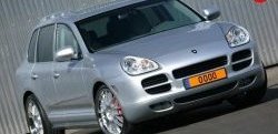 21 499 р. Накладка на передний бампер Gemballa Aero I Porsche Cayenne 955 (2002-2006) (Неокрашенная). Увеличить фотографию 2