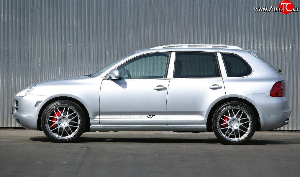 18 449 р. Комплект порогов Gemballa Aero I Porsche Cayenne 955 (2002-2006) (Неокрашенные)