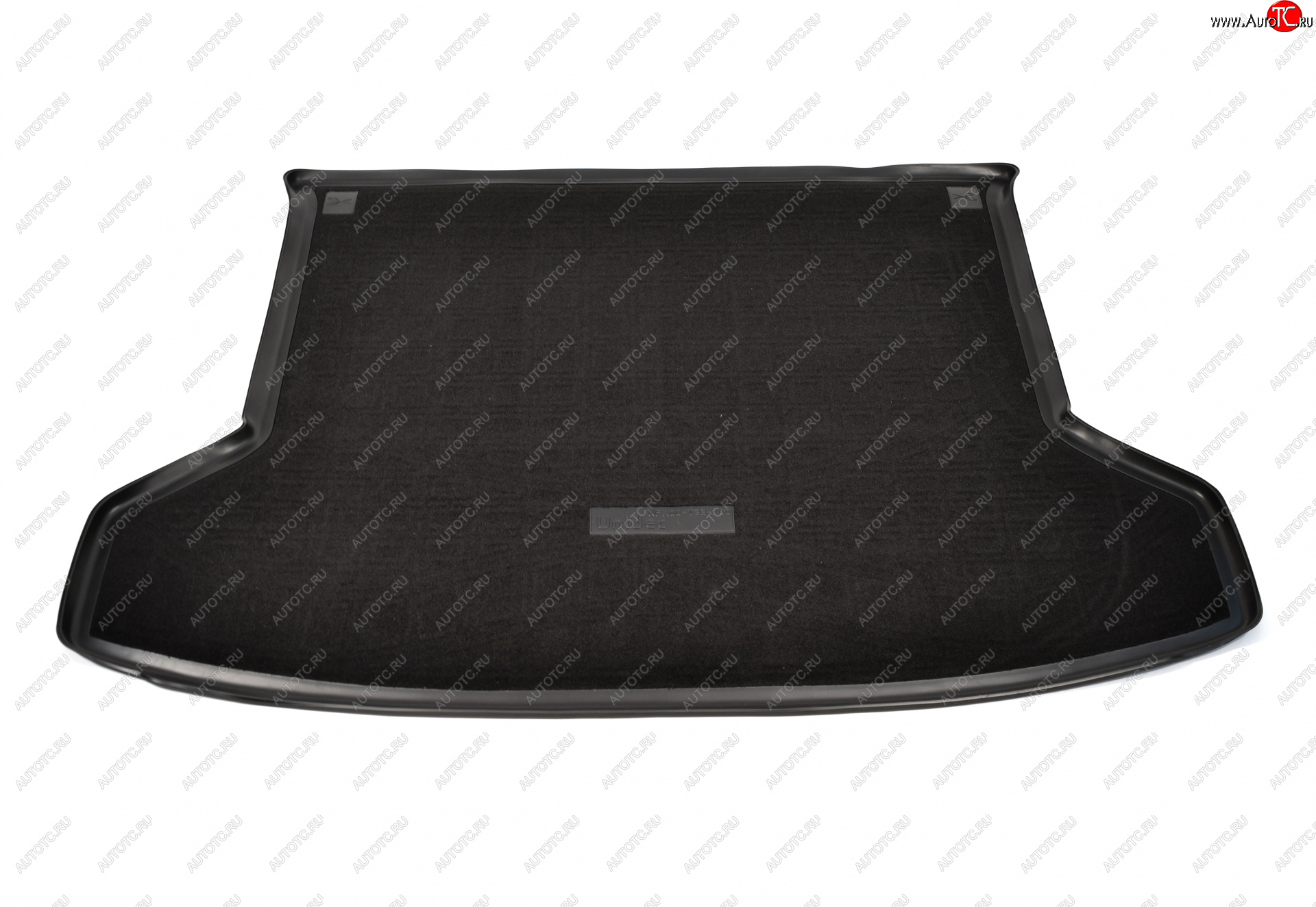 2 799 р. Комбинированый коврик с повышенной износостойкостью в багажник Unidec (полиуретан, текстиль) INFINITI Qx50 (2018-2024)
