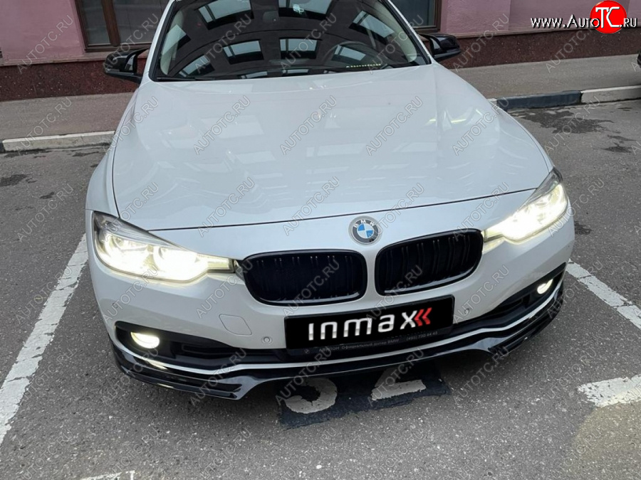 11 799 р. Юбка переднего бампера (Sport,Luxury, SE) INMAX  BMW 3 серия ( F30,  F31) (2015-2018) (неокрашенная)