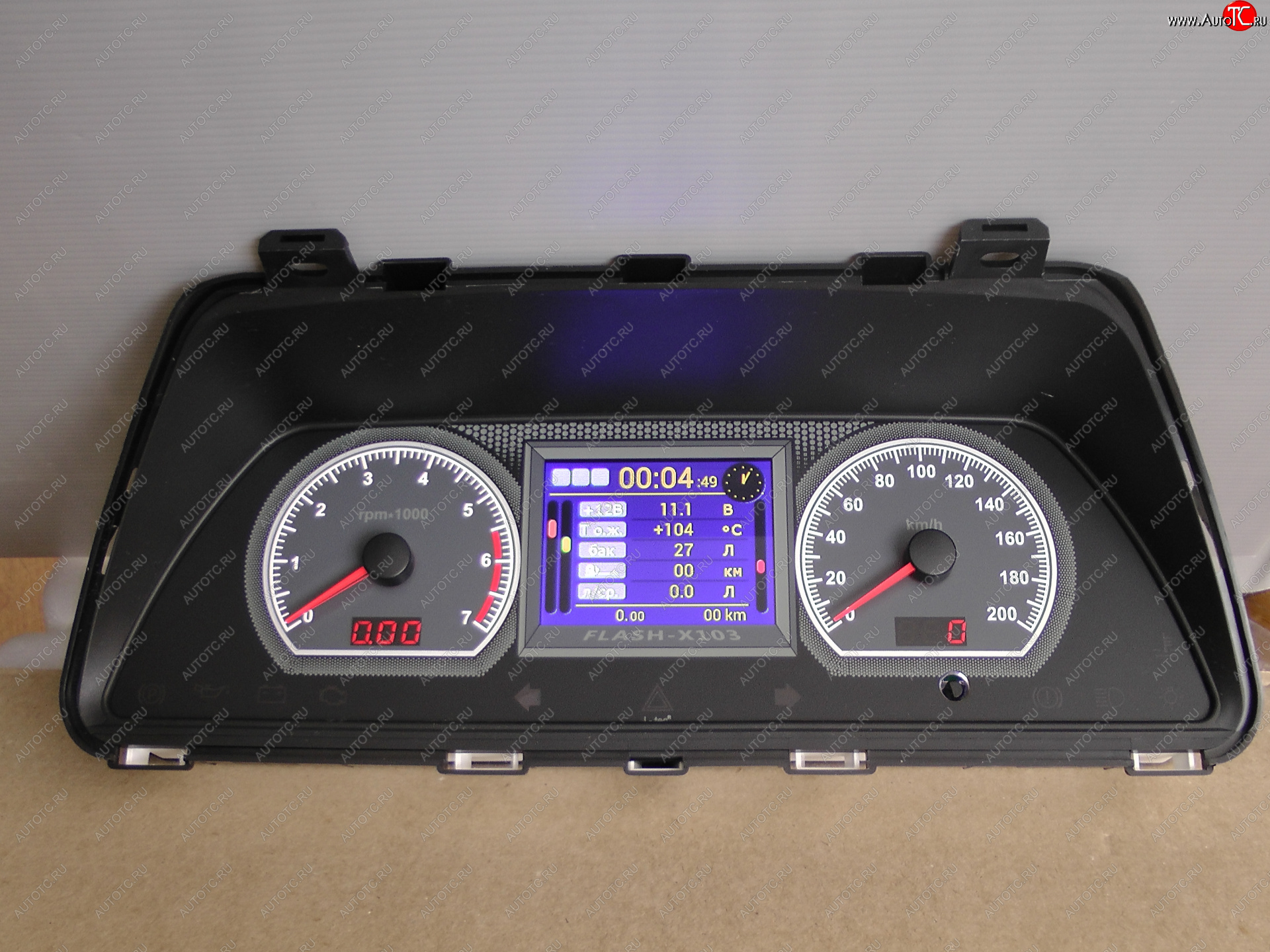 15 499 р. Приборная панель Flash X103S Chevrolet Niva 2123 рестайлинг (2009-2020)