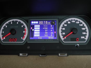 15 499 р. Приборная панель Flash X103S Chevrolet Niva 2123 рестайлинг (2009-2020). Увеличить фотографию 5