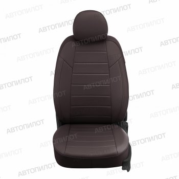 13 449 р. Чехлы сидений (Comfort, экокожа) Автопилот  Ford Focus  2 (2004-2011) (шоколад). Увеличить фотографию 4