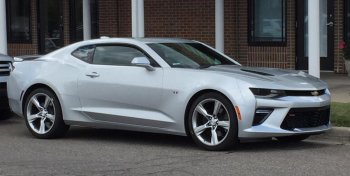 15 649 р. Правое крыло переднее BodyParts  Chevrolet Camaro (2015-2018) дорестайлинг (Неокрашенное). Увеличить фотографию 1