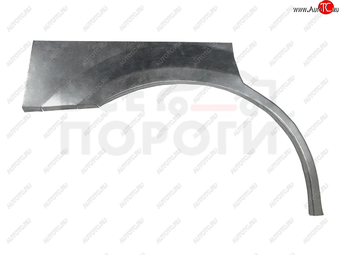 1 949 р. Правая задняя ремонтная арка (внешняя) Vseporogi Mazda MPV LW 1-ый рестайлинг (2002-2003) (Холоднокатаная сталь 0,8мм)