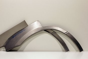 4 899 р. Задние ремонтные арки (комплект) AUTOFERRUM  Mitsubishi Outlander  CU (2003-2009) (Оцинкованная сталь 0,8 мм.). Увеличить фотографию 1