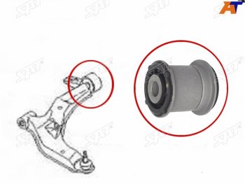 1 079 р. Сайлентблок нижнего рычага задний FR SAT Nissan Primera 3 седан P12 (2001-2008). Увеличить фотографию 1