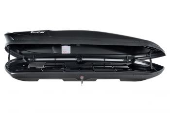 29 999 р. Багажный бокс на крышу (двусторонний) Pentair COBRA 520L BMW 3 серия E93 кабриолет рестайлинг (2010-2014) (черный глянец). Увеличить фотографию 5