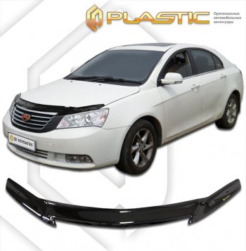 Дефлектор капота CA-Plastic Geely (Джили) Emgrand EC7 (Эмгранд) (2009-2018) седан, седан, рестайлинг