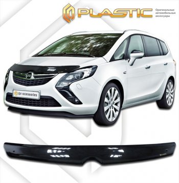 Дефлектор капота CA-Plastic Opel (Опель) Zafira (Зафира)  В (2007-2015) В рестайлинг