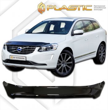 Дефлектор капота CA-Plastic Volvo (Вольво) XC60 (ИксЦ60) (2013-2017)  рестайлинг
