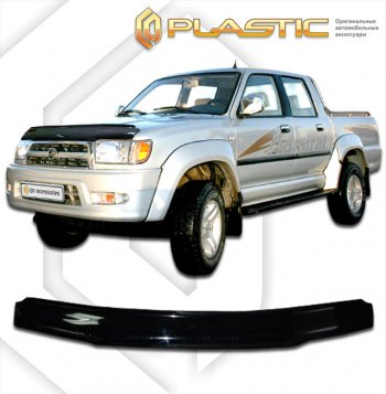 2 079 р. Дефлектор капота CA-Plastic  ZX Auto Admiral (2005-2009) (classic черный, без надписи). Увеличить фотографию 1