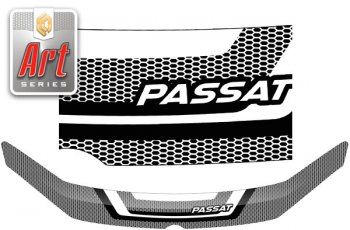 Дефлектор капота CA-Plastic Volkswagen (Волксваген) Passat (Пассат)  B7 (2010-2015) B7 седан