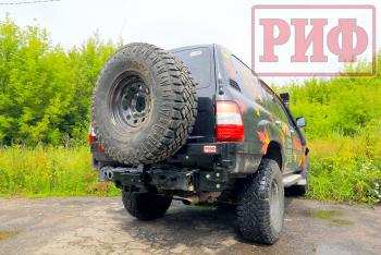 62 999 р. Калитка РИФ с фаркопом в штатный задний бампер Toyota Land Cruiser 105 (rif105-80004). Увеличить фотографию 2