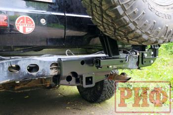 62 999 р. Калитка РИФ с фаркопом в штатный задний бампер Toyota Land Cruiser 105 (rif105-80004). Увеличить фотографию 8