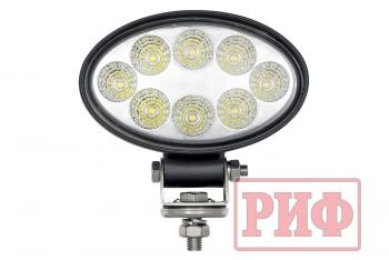 2 479 р. Светодиодная фара водительского света РИФ 142х122х66 мм 24W LED (sm-631f). Увеличить фотографию 2