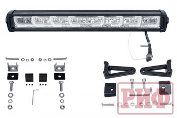 5 999 р. Светодиодная фара водительского света РИФ с ДХО 561 мм 128W (e4204). Увеличить фотографию 4