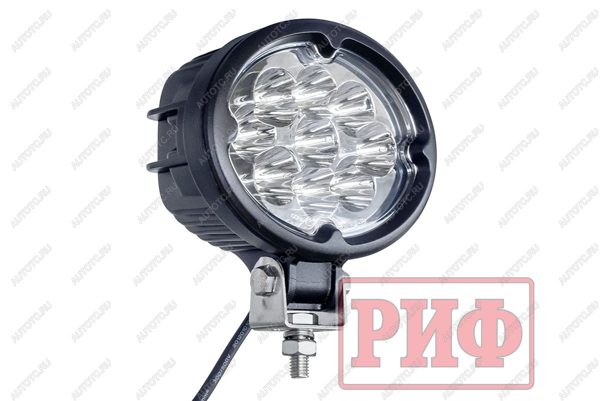 2 499 р. Светодиодная фара дальнего света РИФ 147х152х72 мм 27W LED (sm-630p)