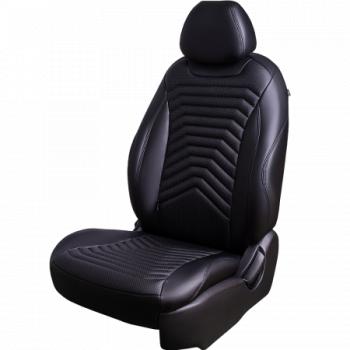 Комплект чехлов для сидений, (РЗС 40/60+подлок, 3П Орегон), БАЙРОН Lord Autofashion Hyundai Elantra CN7 рестайлинг (2023-2024)
