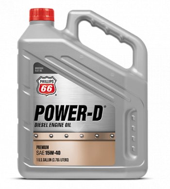 3 899 р. Масло Phillips 66 POWER-D DIESEL EO Motor Oil (CI4 +) 15W40 3.785 L (13812, powerd15w403785l1074933). Увеличить фотографию 2