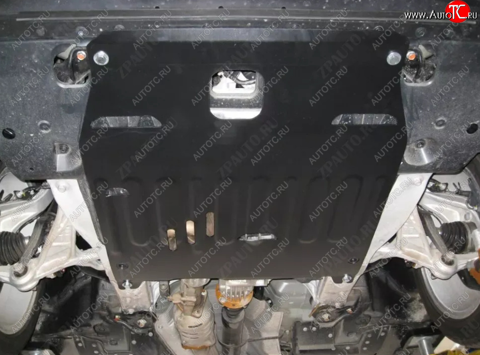 4 299 р. Защита картера двигателя и КПП (V-3,5) Alfeco  Honda Legend  4 KB1 (2004-2012) (Сталь 2 мм)