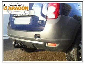 15 699 р. ТСУ для DACIA Duster I Phase 1 2010-2013, DACIA Duster I Phase 2 2013-2017, DACIA Duster II 2018-, Тип шара: Горизонтальный, условно-съемный (лебедина (e1303aa). Увеличить фотографию 1