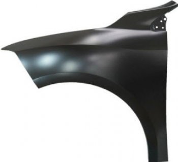 5 599 р. Левое крыло переднее BodyParts  Renault Fluence (2010-2012) (Неокрашенное). Увеличить фотографию 1