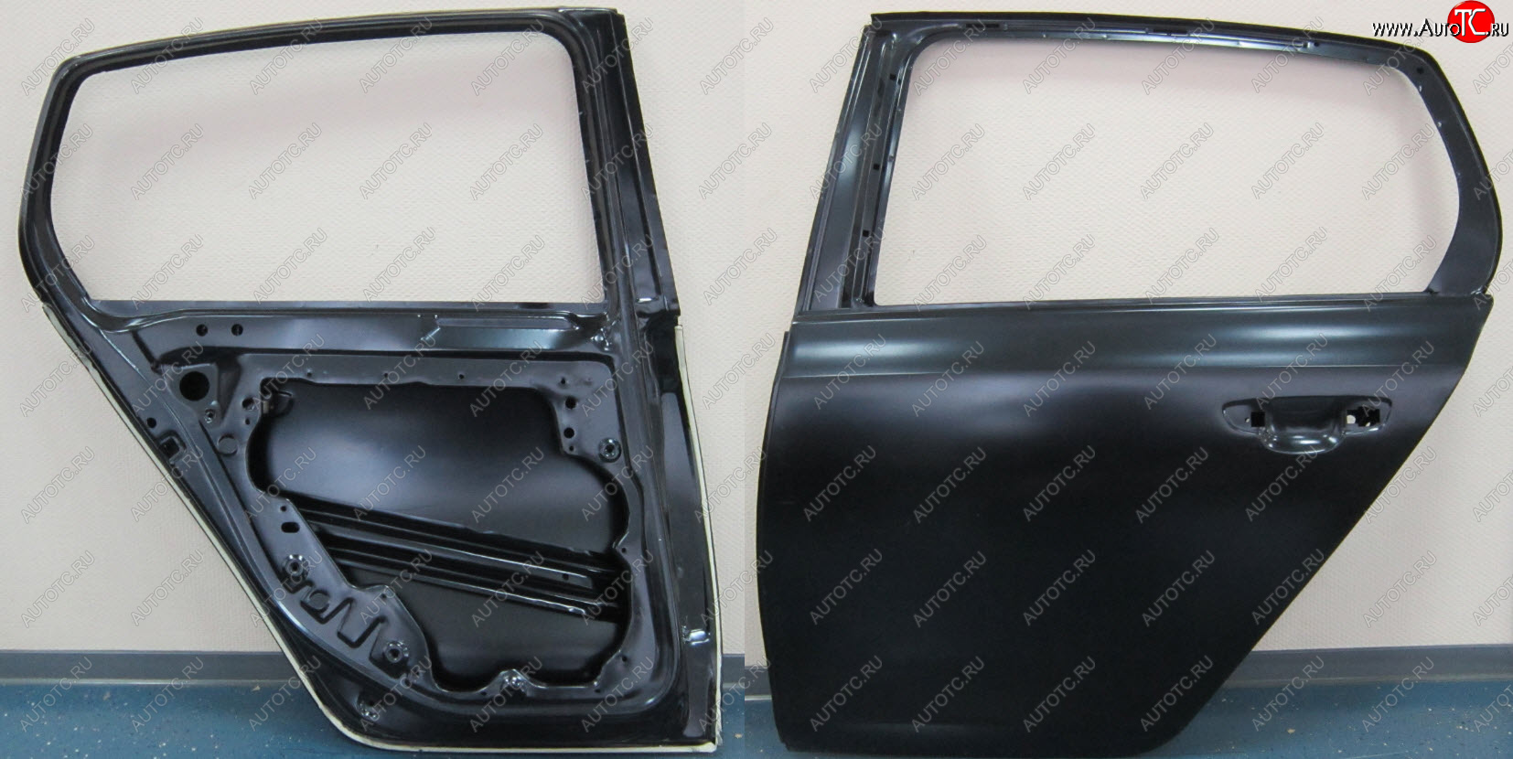 13 899 р. Левая дверь задняя BodyParts  Volkswagen Golf  6 (2008-2014) (Неокрашенная)