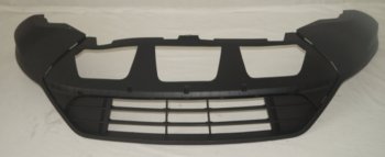 4 399 р. Накладка на передний бампер BodyParts Ford Kuga 2 рестайлинг (2016-2019). Увеличить фотографию 1