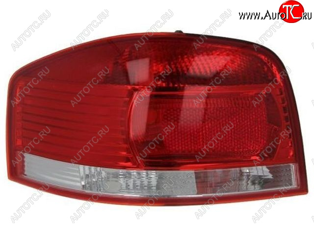 3 799 р. Левый фонарь задний DEPO  Audi A3  8P1 хэтчбэк 3 дв. (2003-2013)