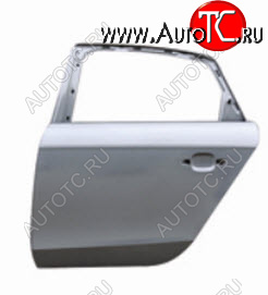 6 849 р. Левая дверь задняя BodyParts  Audi A4  B8 (2007-2015) (Неокрашенная)