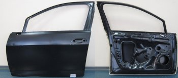 13 899 р. Левая дверь передняя BodyParts Volkswagen Golf 7 дорестайлинг, хэтчбэк 5 дв. (2012-2017) (Неокрашенная). Увеличить фотографию 1
