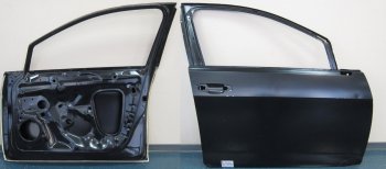 14 349 р. Правая дверь передняя BodyParts Volkswagen Golf 7 дорестайлинг, хэтчбэк 5 дв. (2012-2017) (Неокрашенная). Увеличить фотографию 1