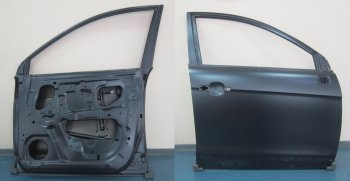 19 749 р. Правая дверь передняя BodyParts Chevrolet Captiva 2-ой рестайлинг (2013-2016) (Неокрашенная). Увеличить фотографию 1