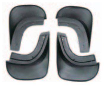 739 р. Комплект брызговиков (4 штуки) BodyParts  Chevrolet Lacetti  хэтчбек (2002-2013). Увеличить фотографию 1