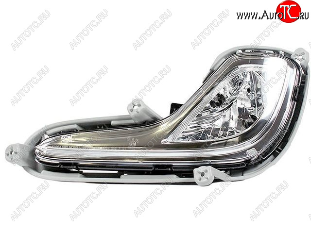 859 р. Противотуманная фара левая BODYPARTS  Hyundai Solaris  RBr (2010-2014) седан дорестайлинг